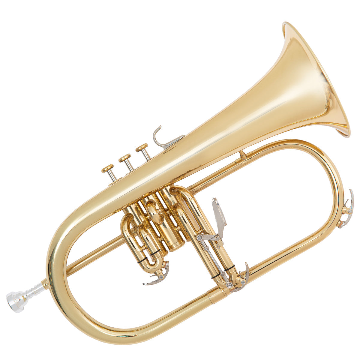 Odyssey Debut 'Bb' Flugel Horn Outfit with Case, Flugel Horns for sale at Richards Guitars.