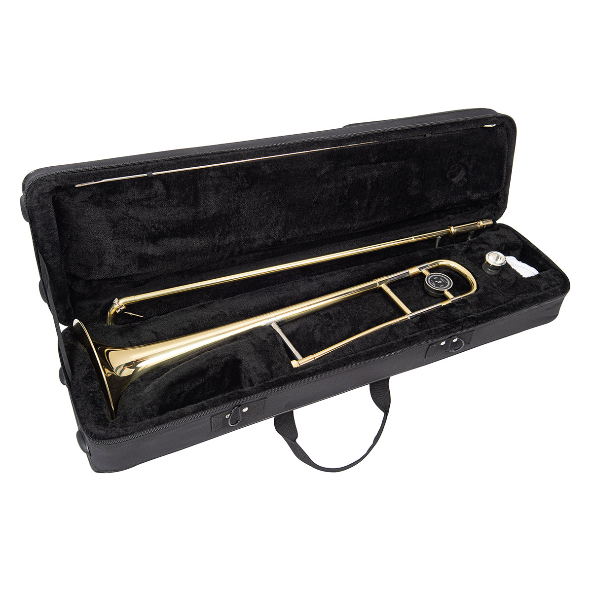 Odyssey Debut 'Bb' Trombone Outfit with Case, Trombones for sale at Richards Guitars.