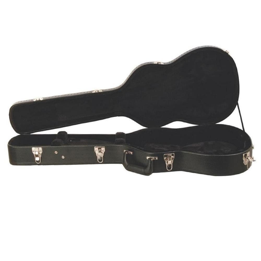 On Stage Hardshell Guitar Case ~ Double C/A Electric ~ Black, Accessory for sale at Richards Guitars.