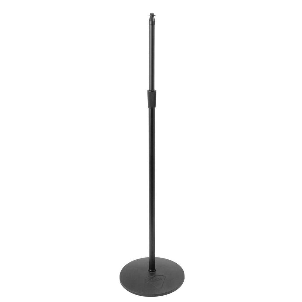 On-Stage Heavy Duty Low Profile Mic Stand with 12” Base, for sale at Richards Guitars.