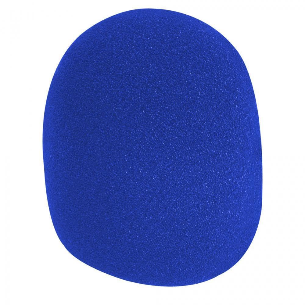 On-Stage Microphone Windshield - Blue, for sale at Richards Guitars.