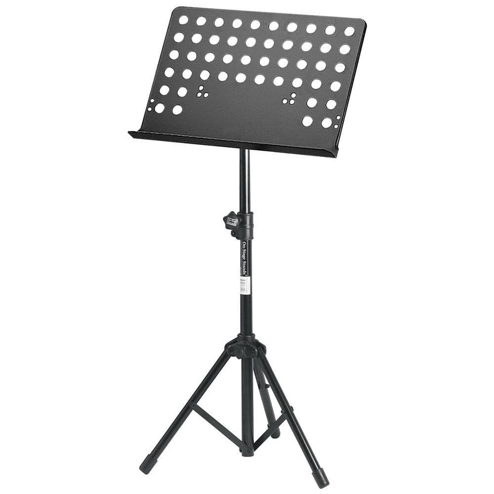 On-Stage Perforated Music Stand, for sale at Richards Guitars.