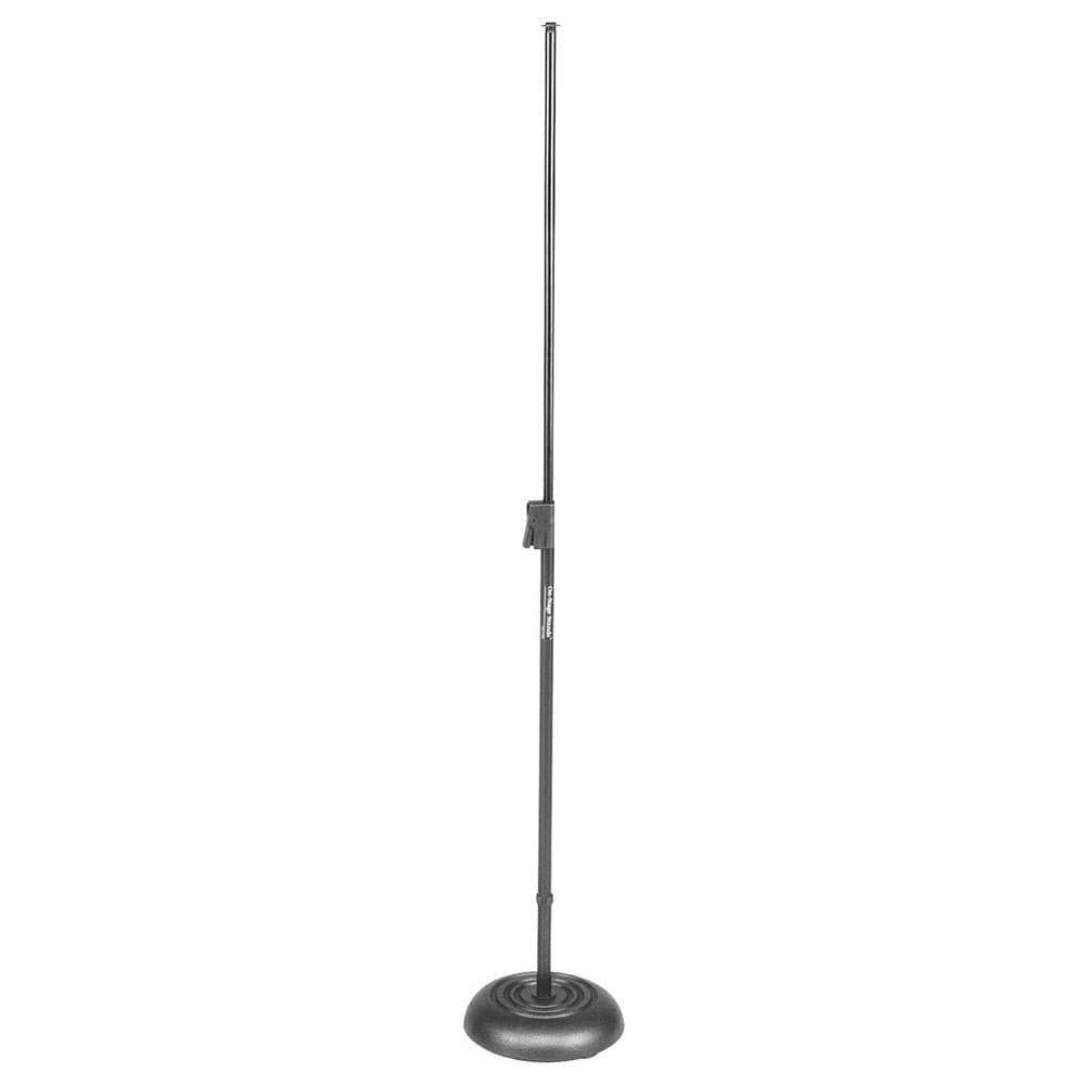 On-Stage Quik-Release Round Base Microphone Stand, for sale at Richards Guitars.