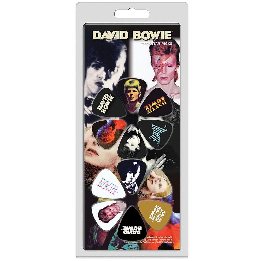 Perri's 12 Pick Pack ~ David Bowie, Accessory for sale at Richards Guitars.