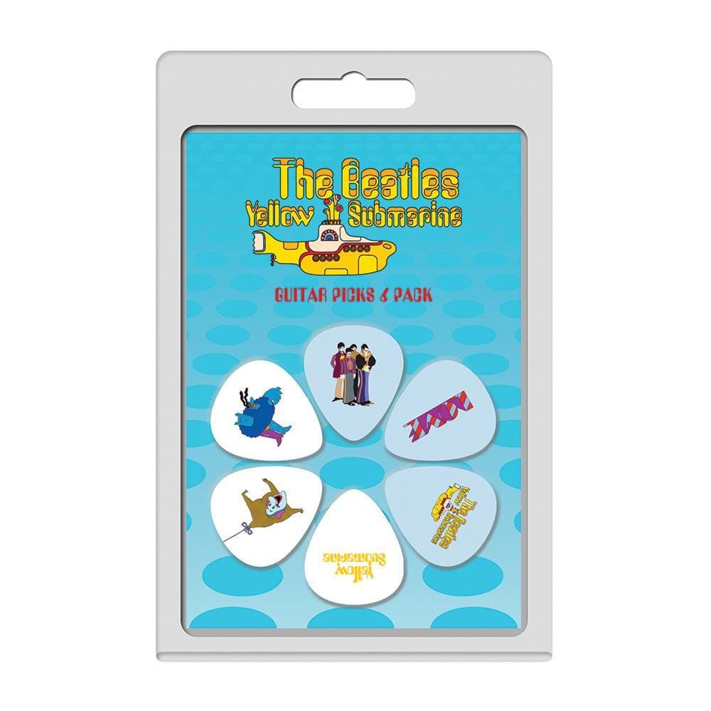 Perri's 6 Pick Pack ~ The Beatles Yellow Submarine, Accessory for sale at Richards Guitars.