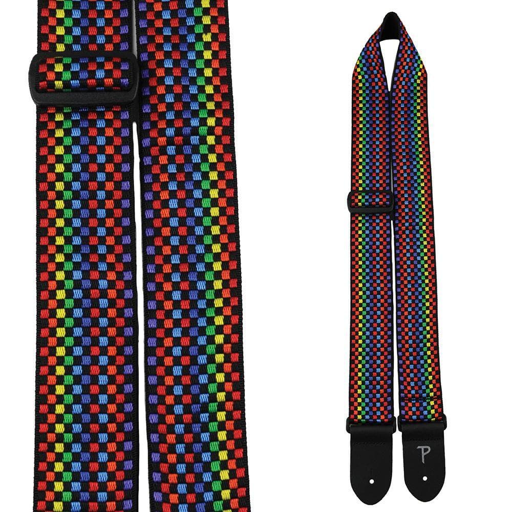 Perris Hope Collection Guitar Strap ~ Rainbow, Straps for sale at Richards Guitars.