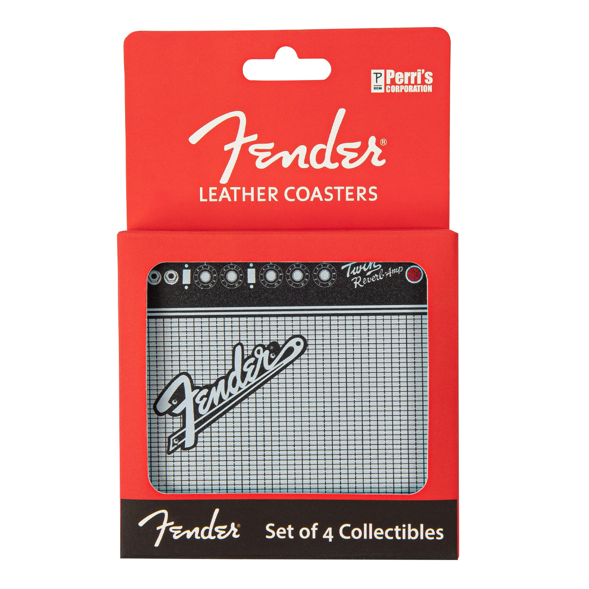 Perri's Licensed Drinks Coasters ~ Fender® Twin Reverb Amp, Accessory for sale at Richards Guitars.