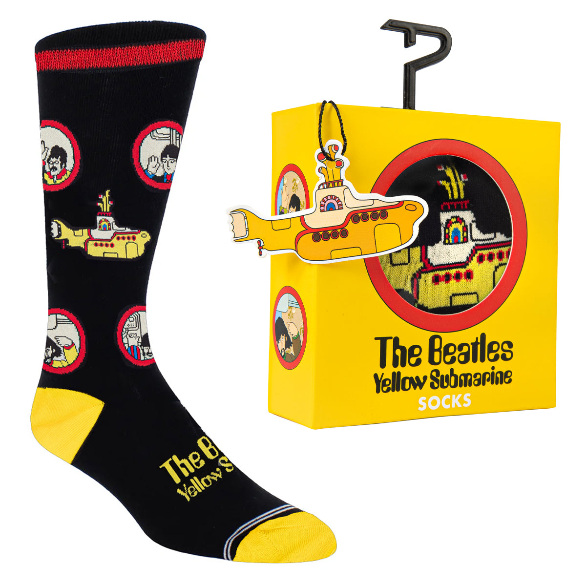 Perri's Licensed Sock Gift Box ~ Yellow Submarine, Perri's Socks for sale at Richards Guitars.