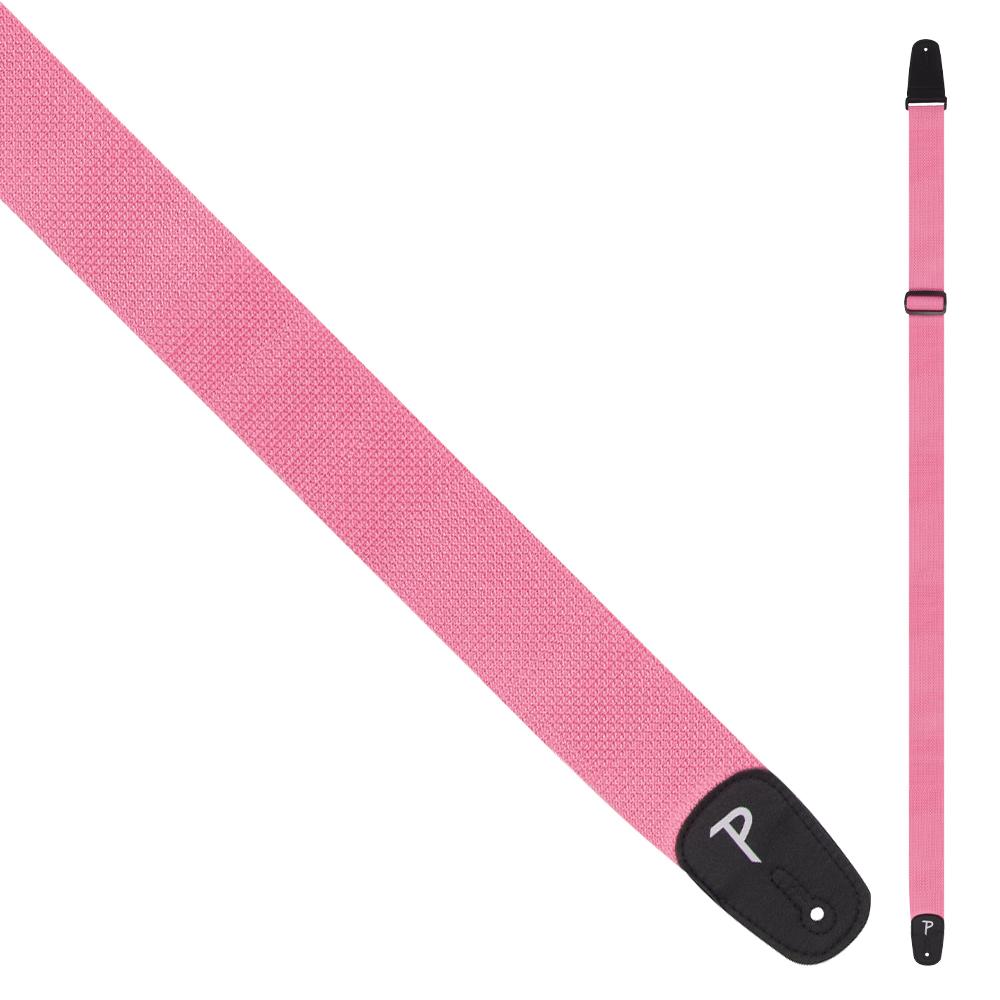 Perri's Polyester Pro Guitar Strap ~ Pink, Straps for sale at Richards Guitars.