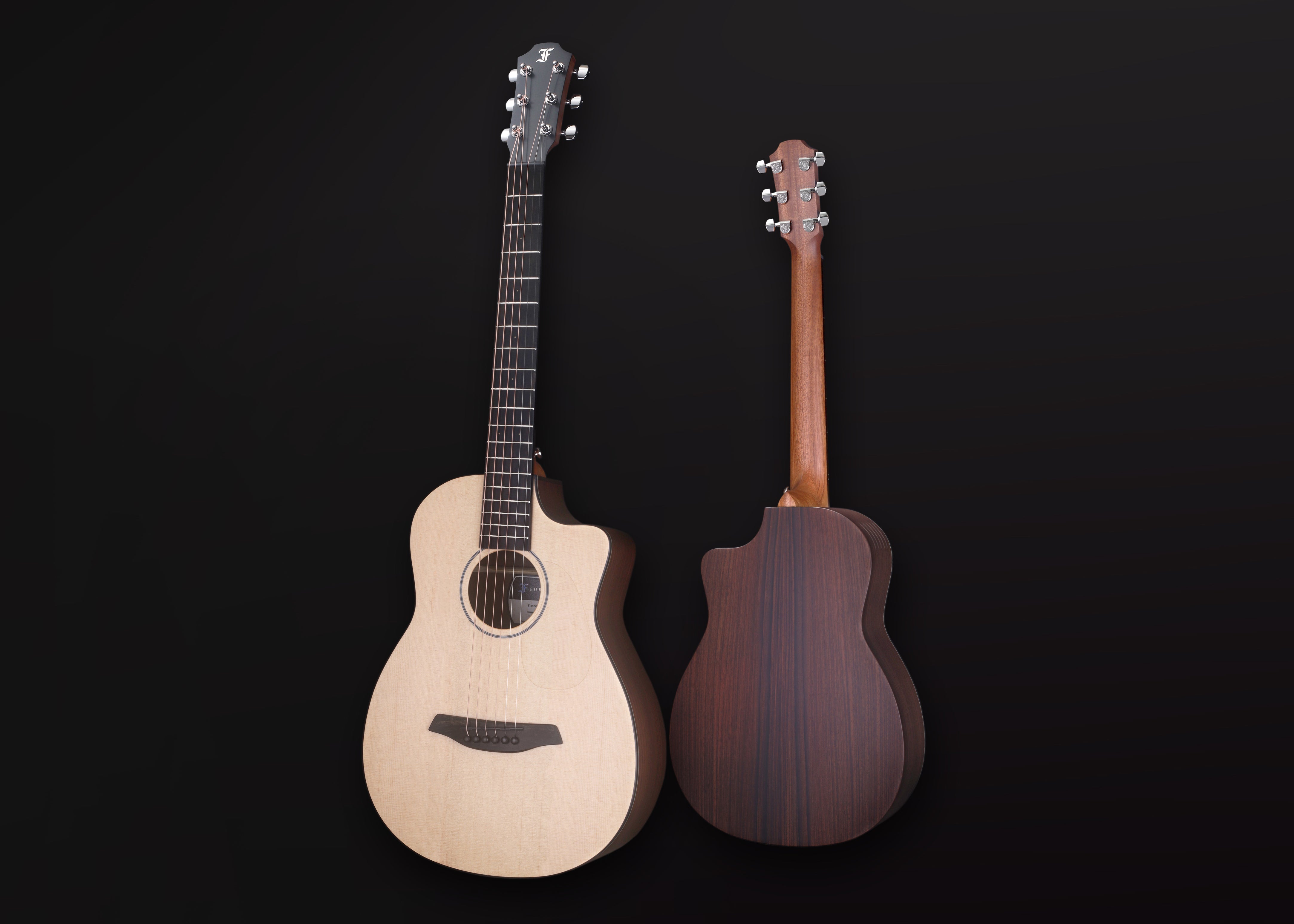Furch Pioneer ER: Engelmann spruce top with Indian rosewood back and sides. (Furch Mini / Travel Guitar), Acoustic Guitar for sale at Richards Guitars.