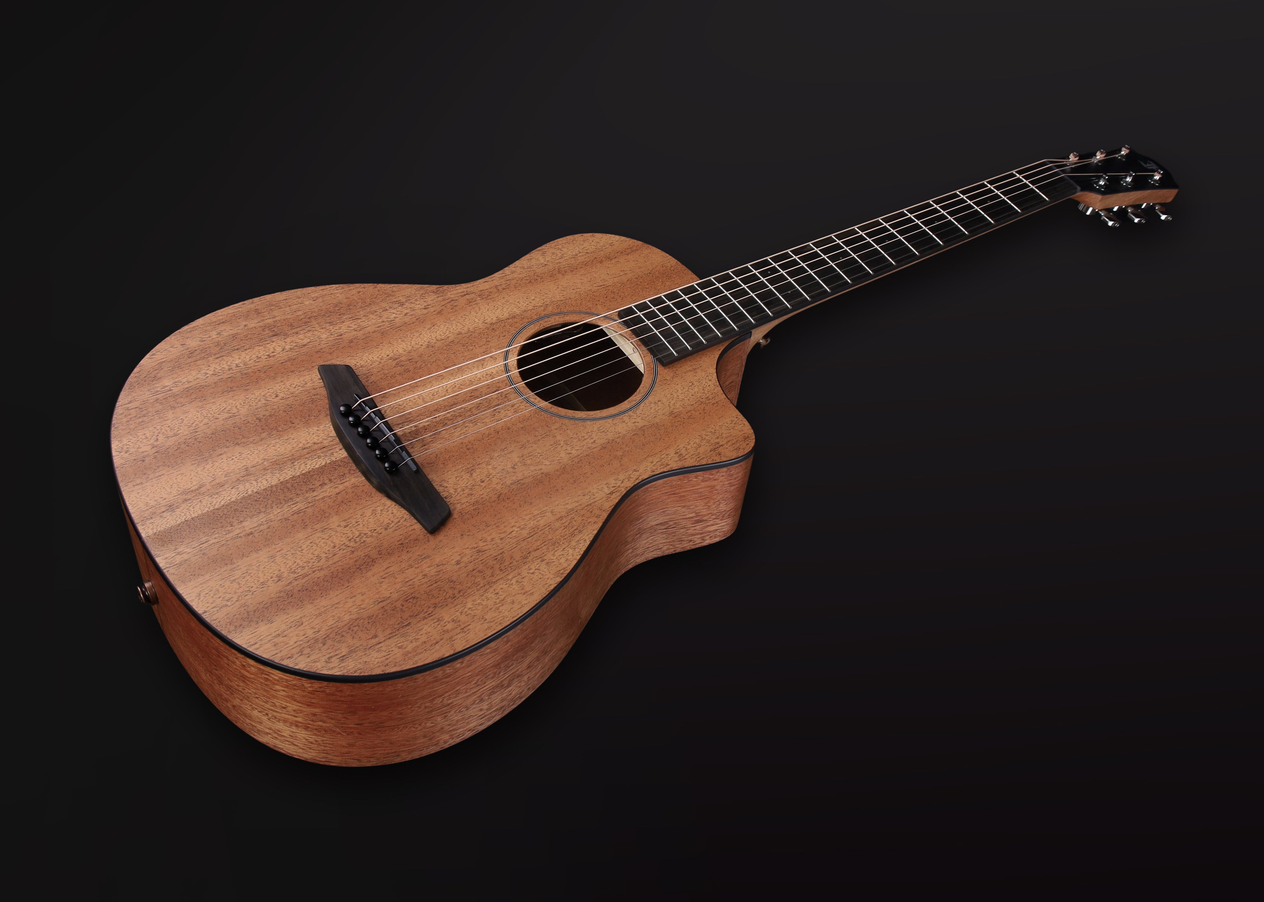 Furch Pioneer MM: African mahogany top, back, and sides. (Furch Mini / Travel Guitar) (Copy) (Copy) (2025 CNR Active Upgrade Model), Acoustic Guitar for sale at Richards Guitars.