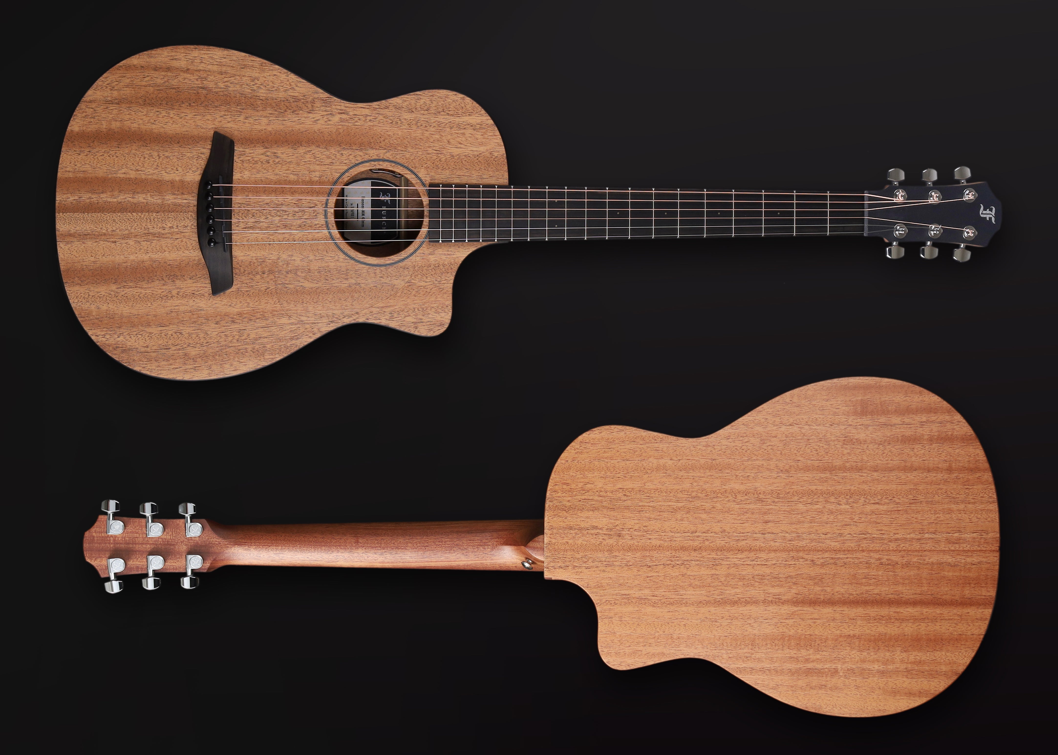 Furch Pioneer MM: African mahogany top, back, and sides. (Furch Mini / Travel Guitar) (Copy) (Copy) (2025 CNR Active Upgrade Model), Acoustic Guitar for sale at Richards Guitars.