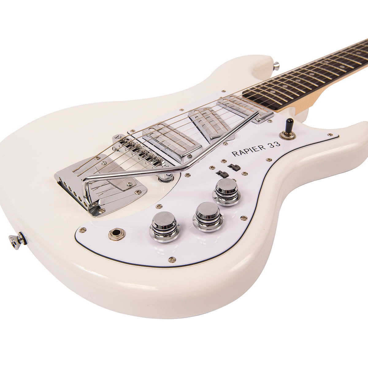 Rapier 33 Electric Guitar ~ Artic White, Electric Guitar for sale at Richards Guitars.