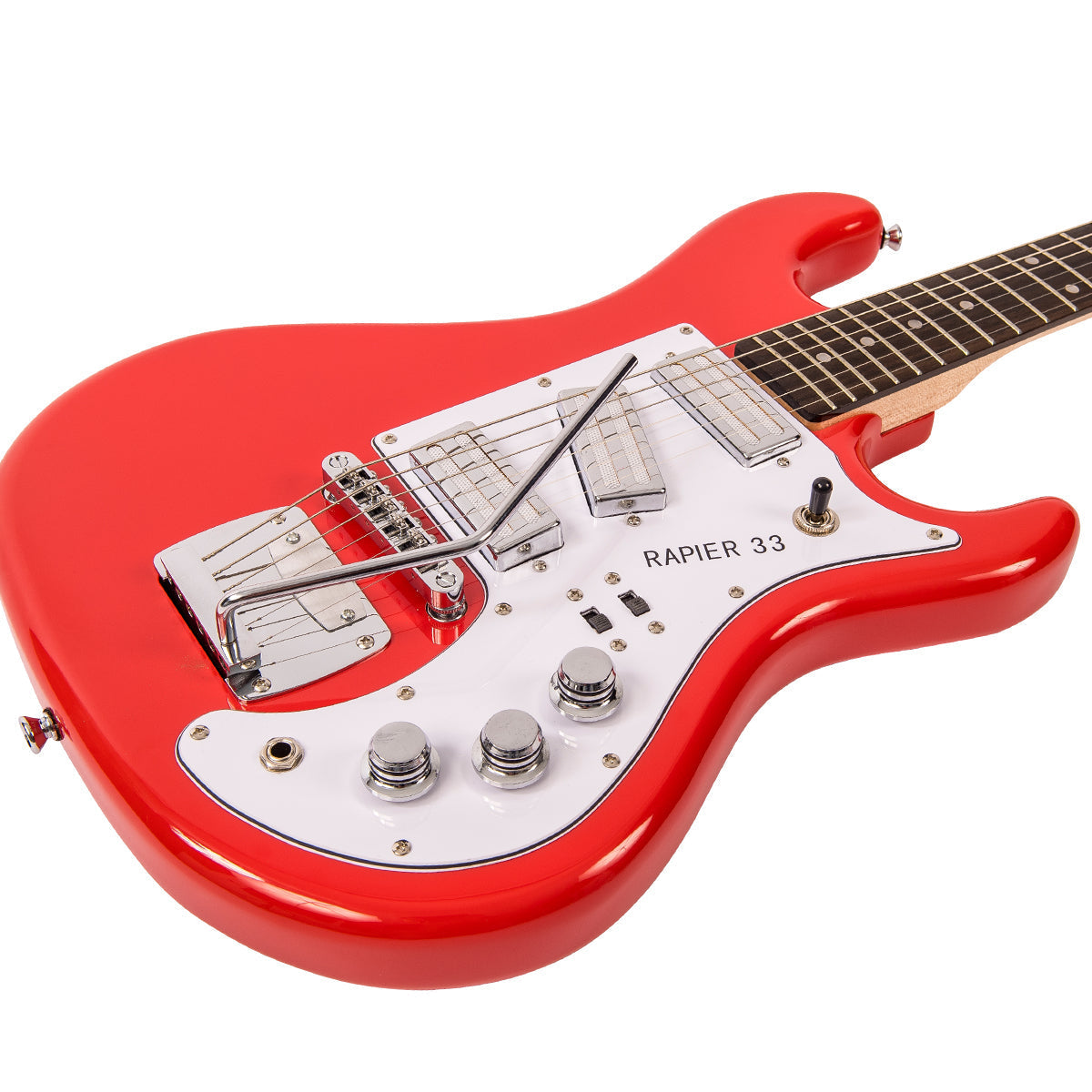 Rapier 33 Electric Guitar ~ Fiesta Red, Electric Guitar for sale at Richards Guitars.