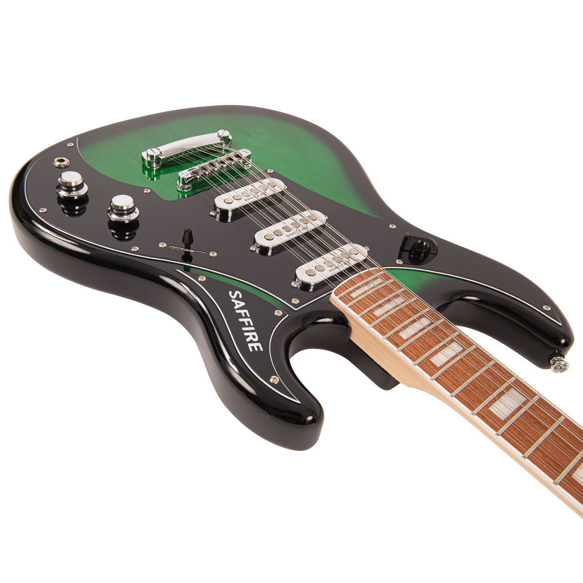 Rapier Saffire 12 String Electric Guitar ~ Greenburst, Electric Guitar for sale at Richards Guitars.