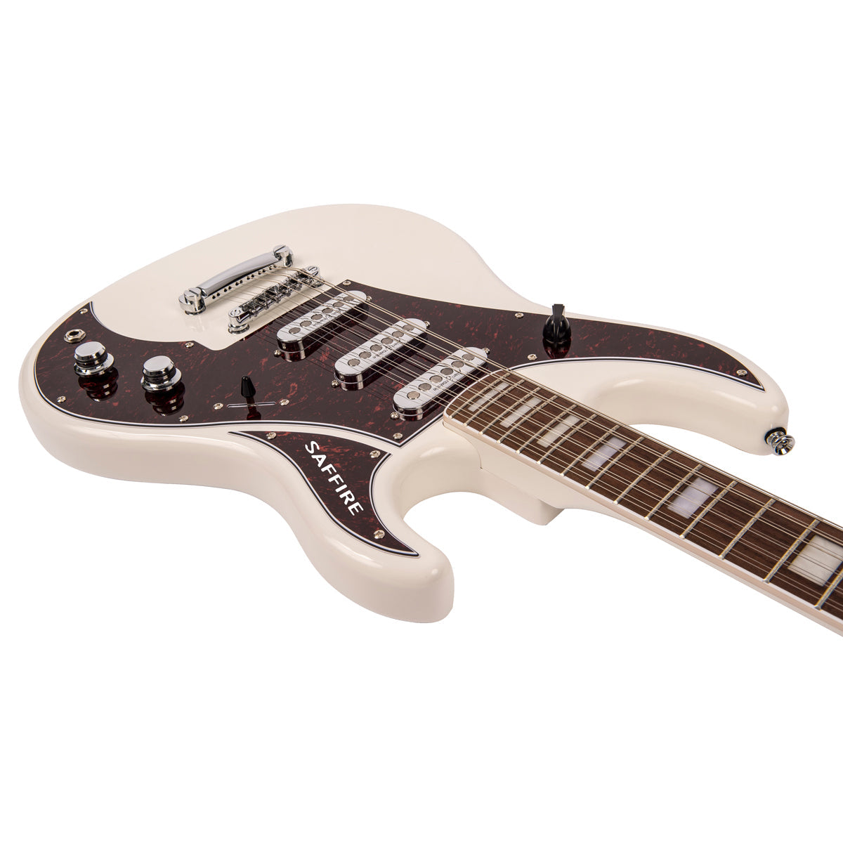 Rapier Saffire 12 String Electric Guitar ~ Vintage White, Electric Guitar for sale at Richards Guitars.