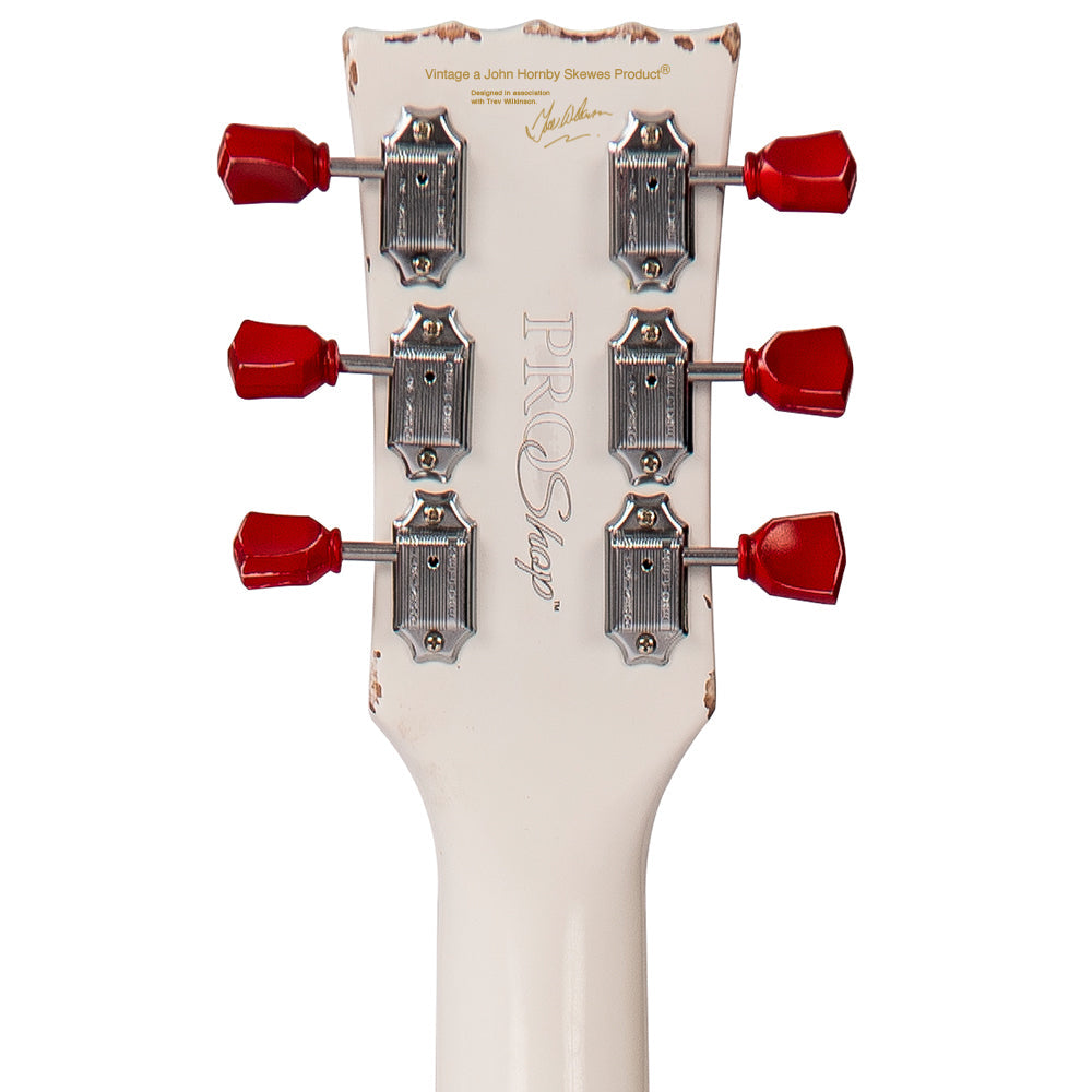 SOLD - Vintage V100 ProShop Unique ~ Arctic White, Electric Guitar for sale at Richards Guitars.