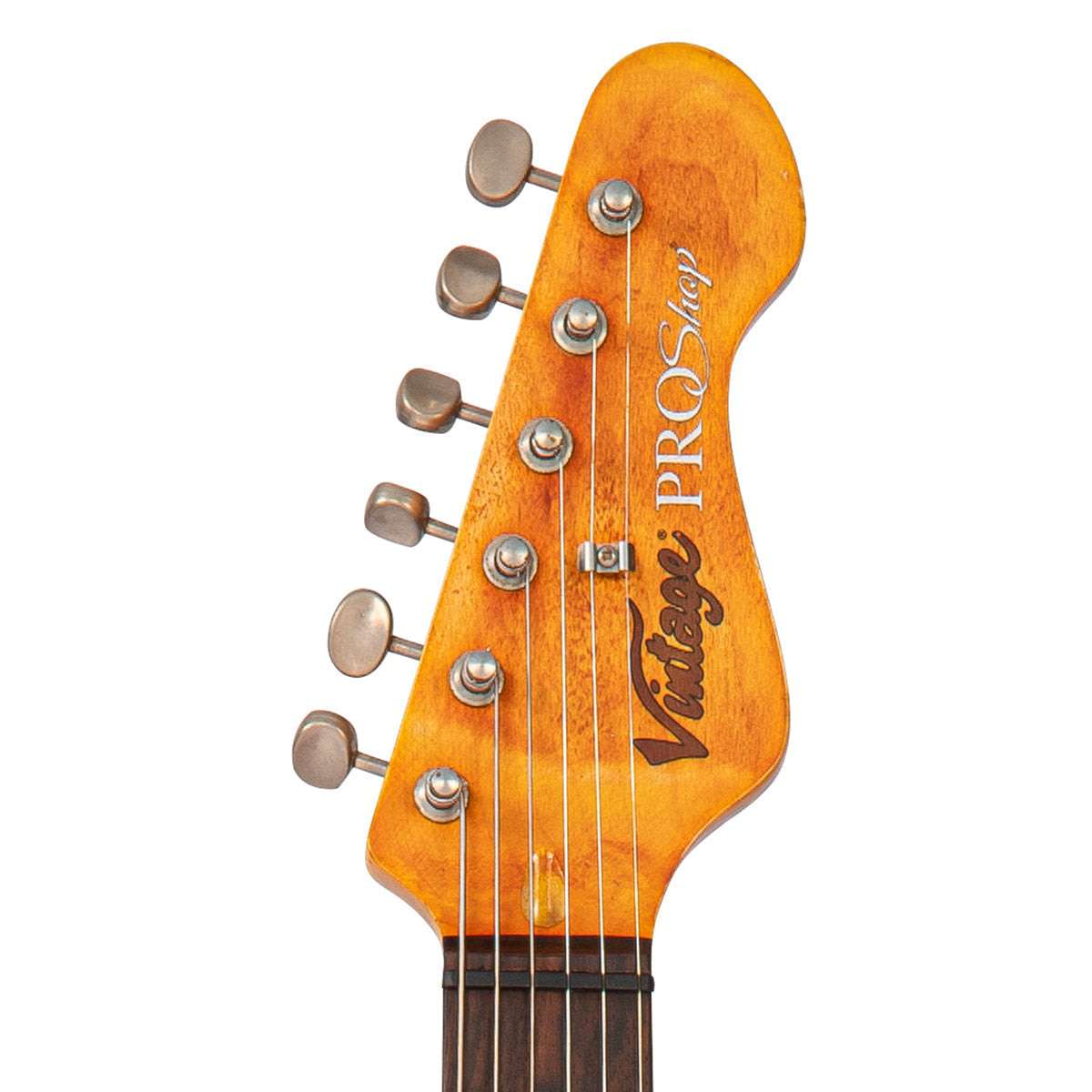 IN BUILD: - Vintage V6 ProShop Custom-Build ~ Radioactive Bubblegum Pink (Contact: Richards Guitars. www.rguitars.co.uk), Electric Guitar for sale at Richards Guitars.