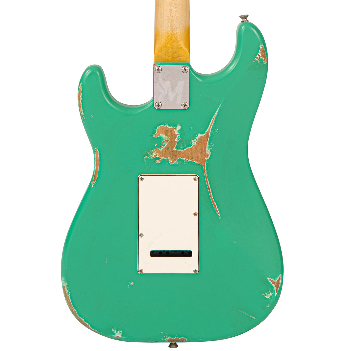 SOLD - Vintage V6 ProShop Custom Build ~ Relic Ventura Ming Green, Electric Guitar for sale at Richards Guitars.