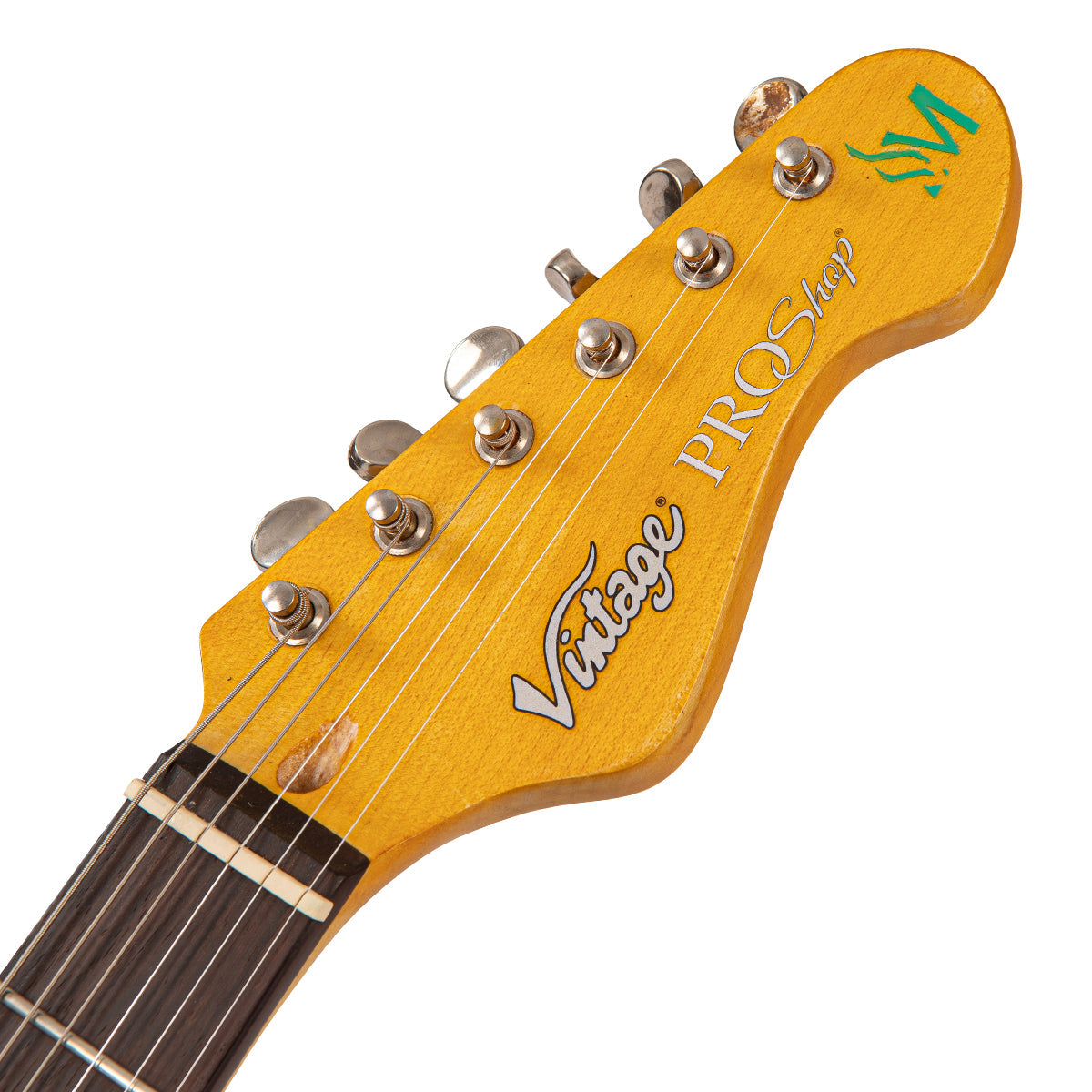 SOLD - Vintage V6 ProShop Custom Build ~ Relic Ventura Ming Green, Electric Guitar for sale at Richards Guitars.