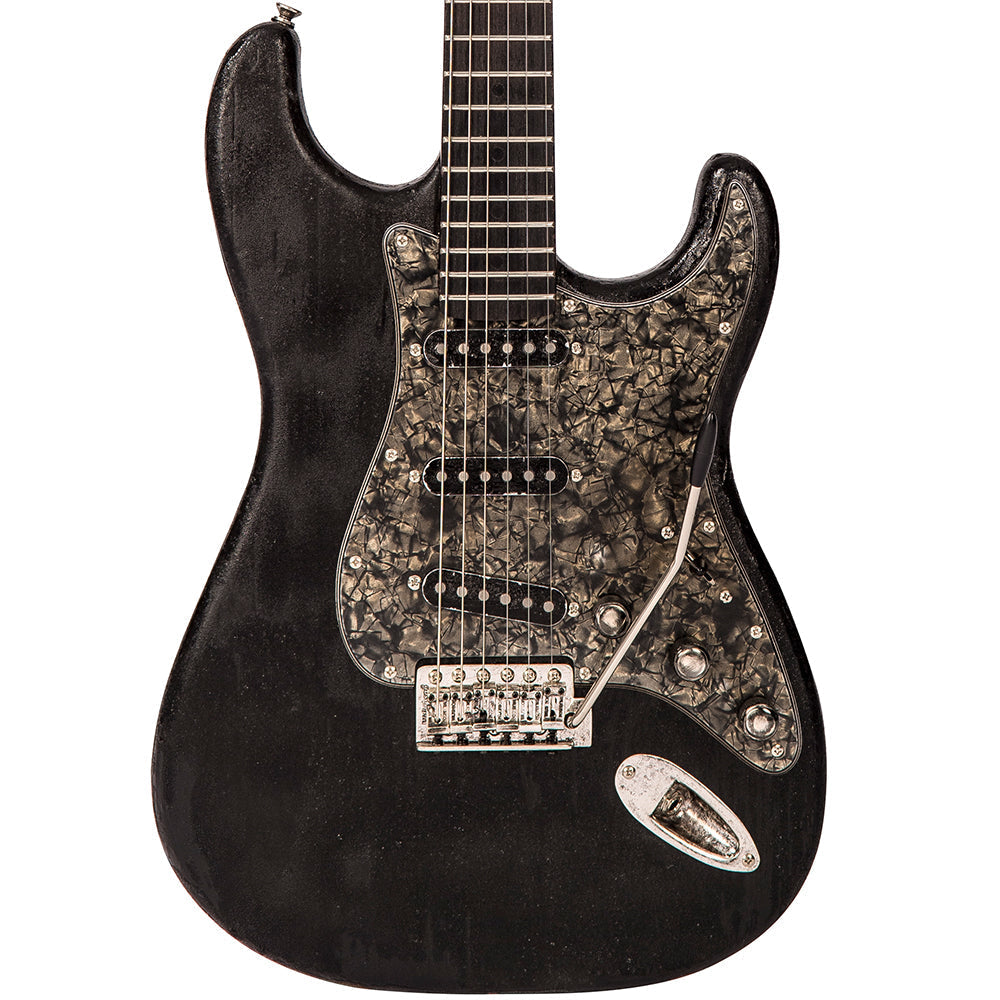 SOLD - Vintage V6 ProShop Unique ~ Boulevard Black Fire, Electric Guitar for sale at Richards Guitars.