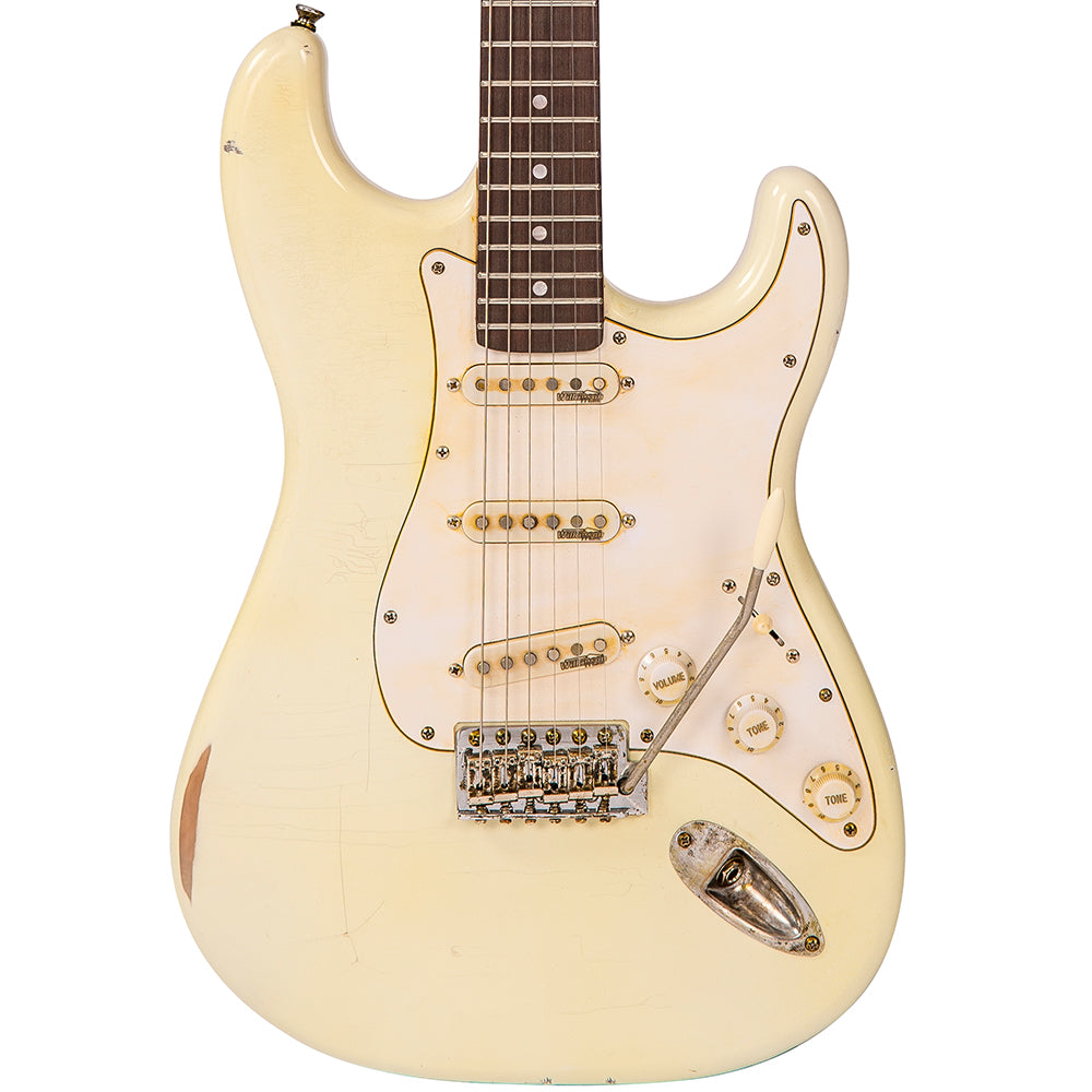 SOLD - Vintage V6 ProShop Unique ~ Vintage White, Electric Guitar for sale at Richards Guitars.