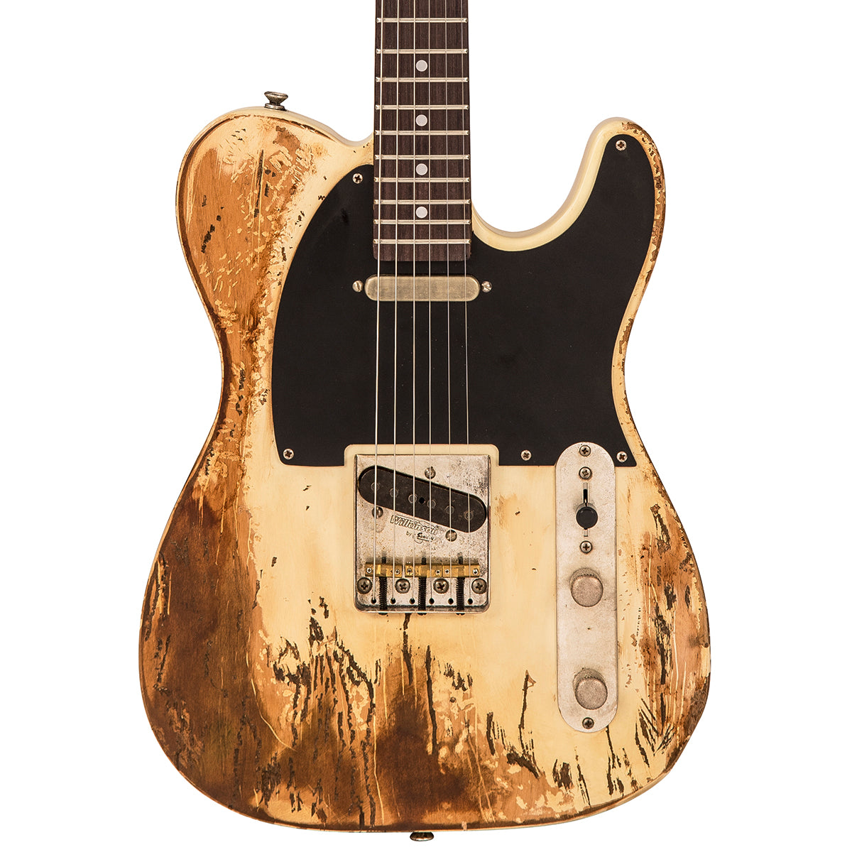 SOLD - Vintage V62 ProShop Unique ~ Blonde Heavy Relic, Electric Guitar for sale at Richards Guitars.