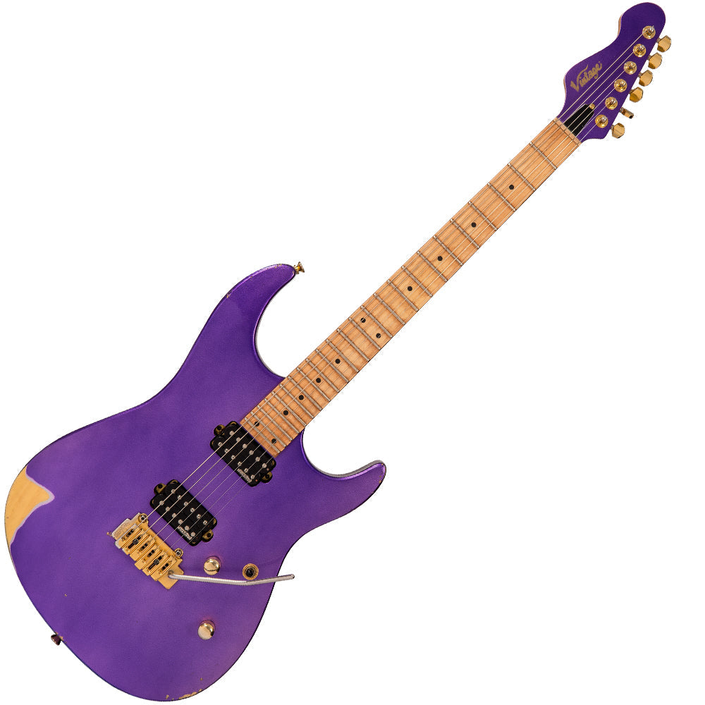 SOLD - Vintage V6M24 ProShop Unique ~ Pasadena Purple, Electric Guitar for sale at Richards Guitars.