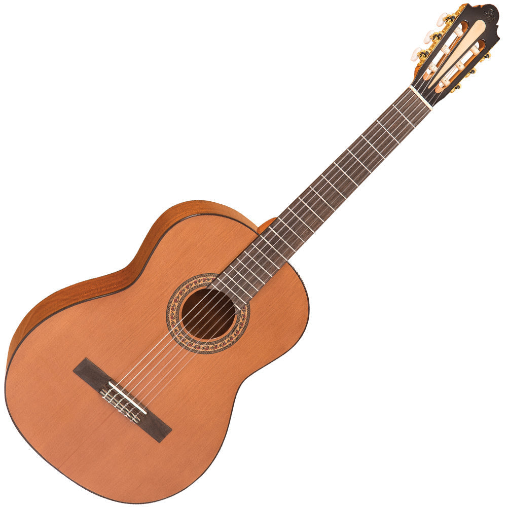 Santos Martinez Preludio Classic Guitar ~ Natural High Gloss, Classical Guitars for sale at Richards Guitars.