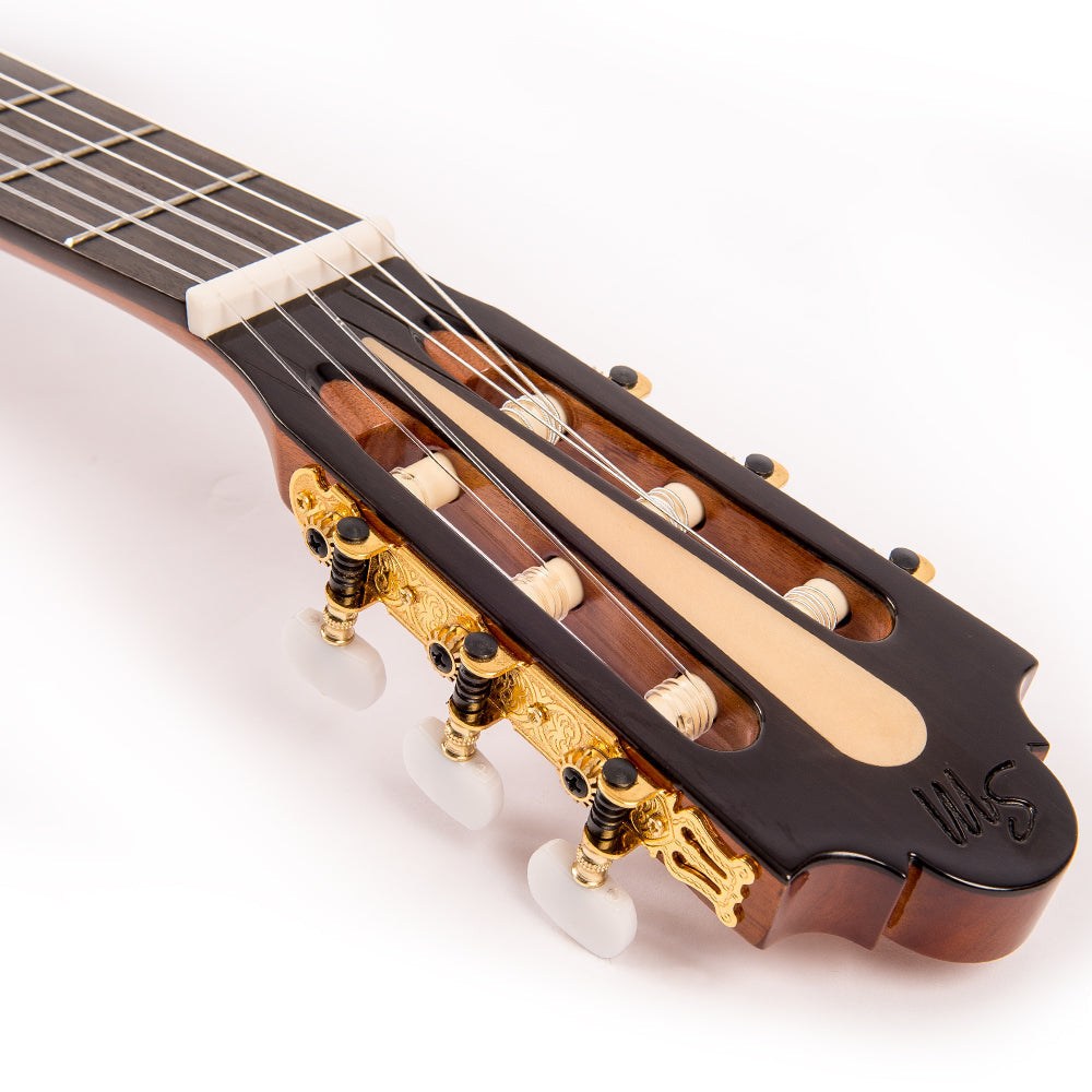 Santos Martinez Preludio Classic Guitar ~ Natural High Gloss, Classical Guitars for sale at Richards Guitars.