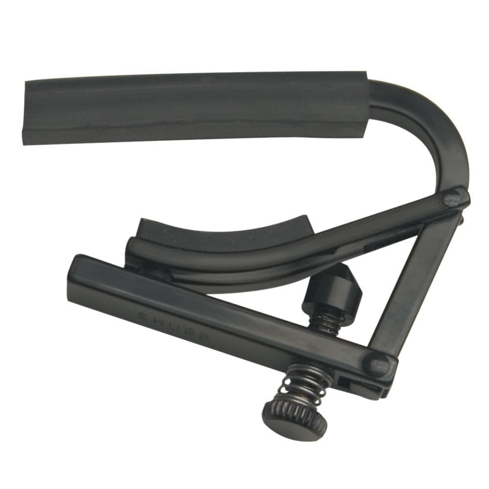 Shubb Acoustic/Electric Capo ~ Noir, Accessory for sale at Richards Guitars.