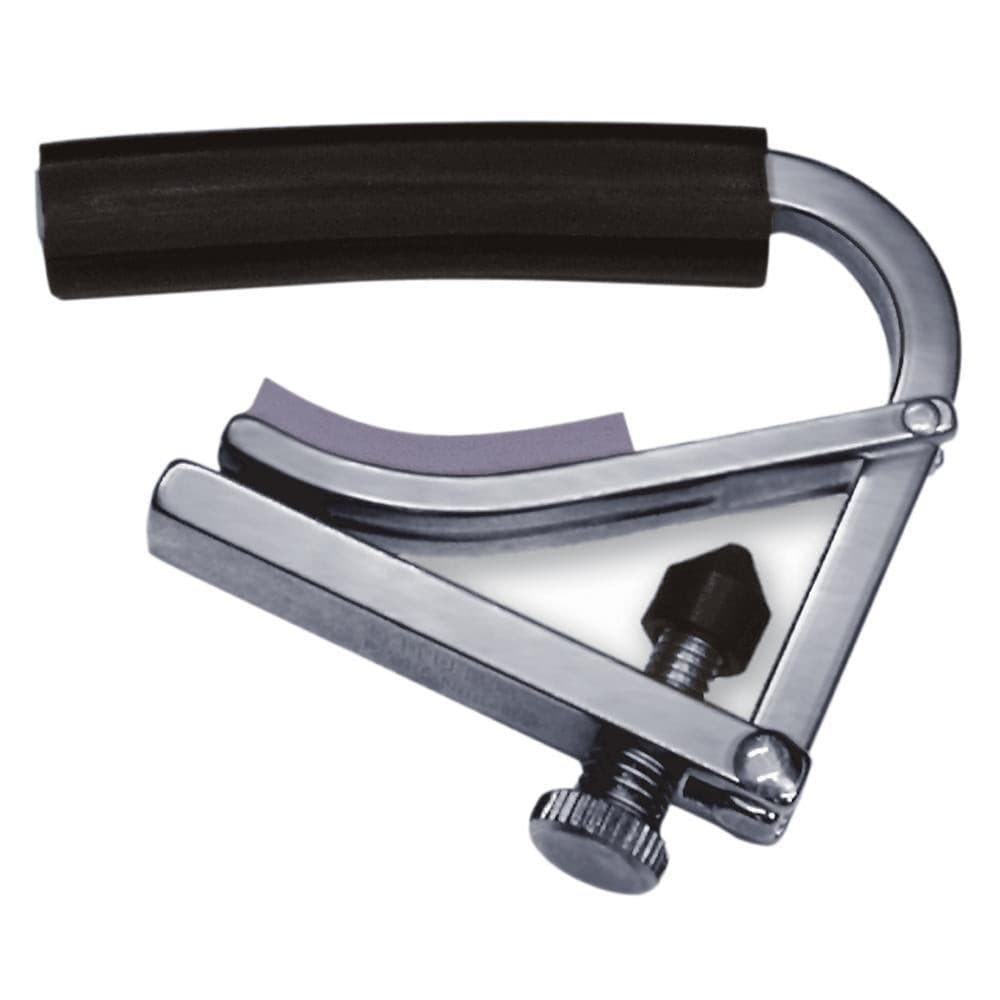 Shubb Guitar Capo ~ Nickel, Capos for sale at Richards Guitars.