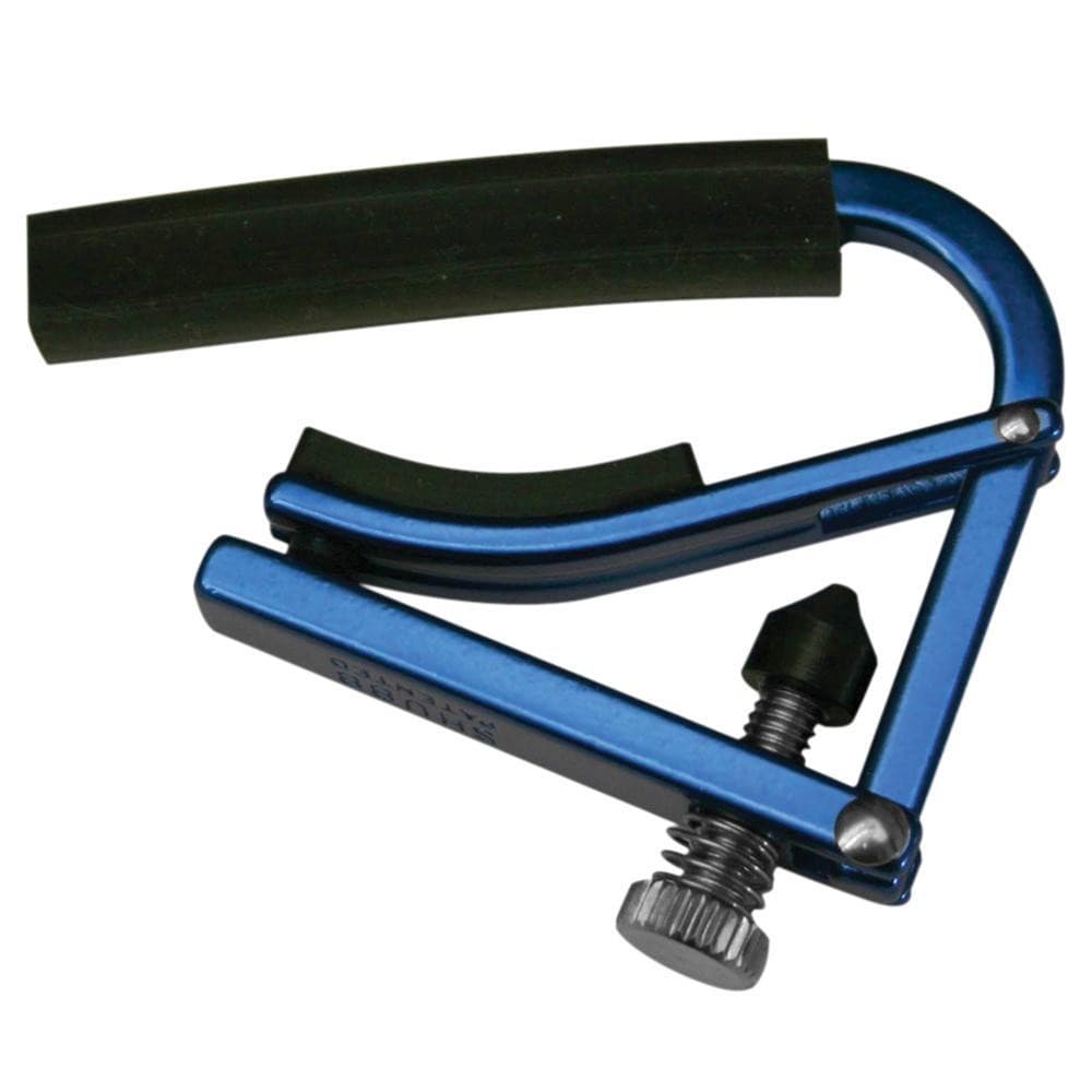 Shubb Lite Guitar Capo ~ Blue, Accessory for sale at Richards Guitars.