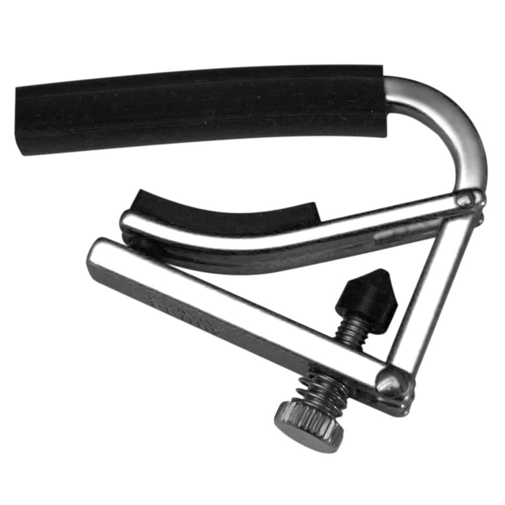 Shubb Lite Guitar Capo ~ Nickel, Capos for sale at Richards Guitars.