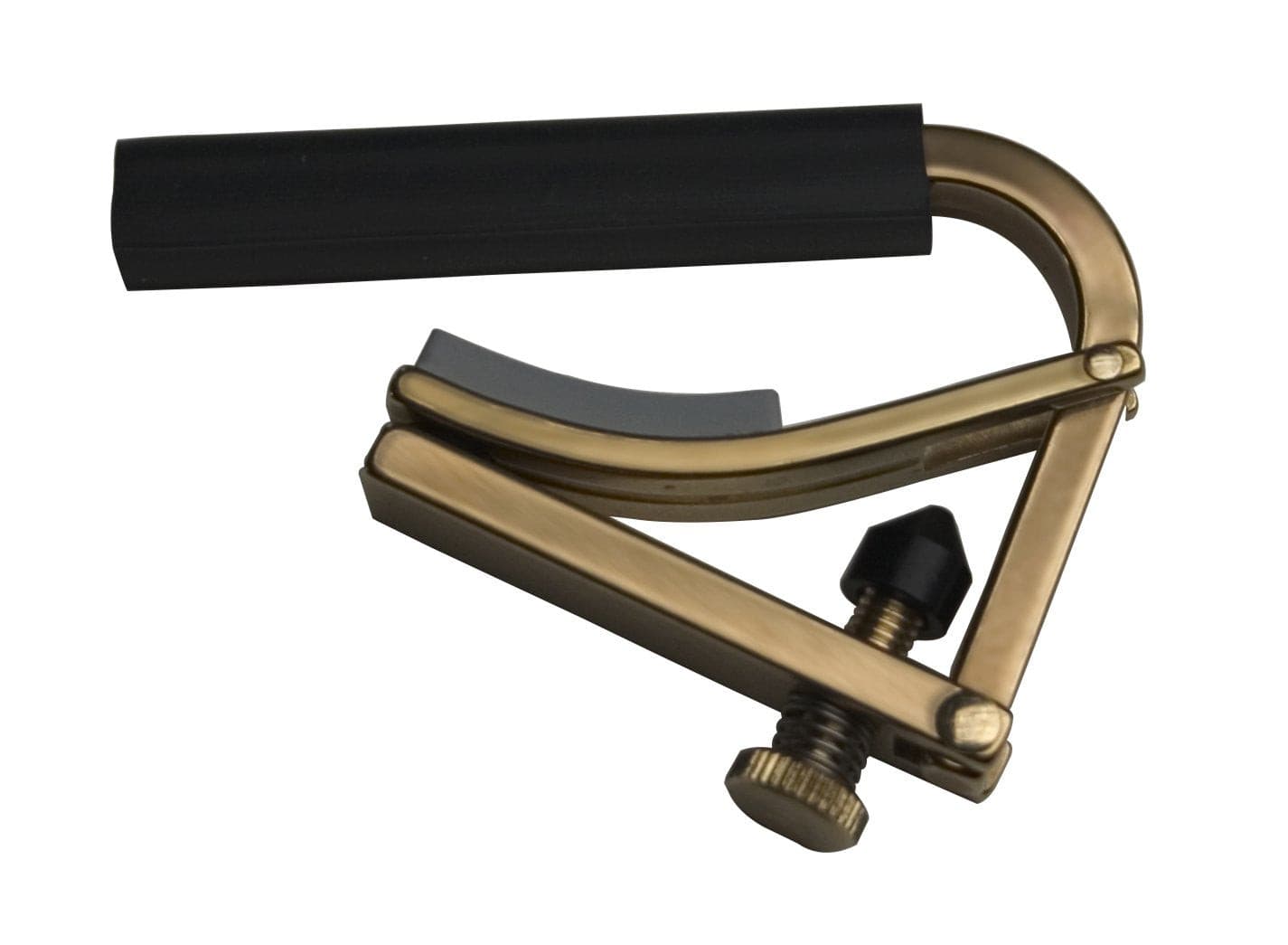 Shubb Original Classic Guitar Capo ~ Brass, Capos for sale at Richards Guitars.