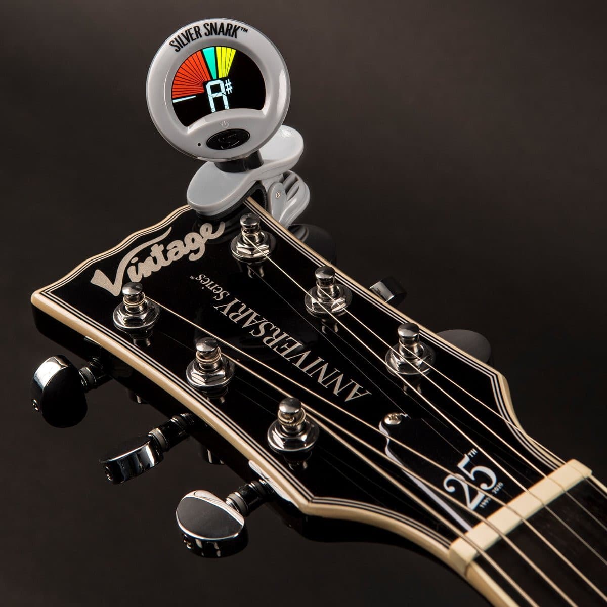 Snark Silver Clip-on All Instrument Tuner, Accessory for sale at Richards Guitars.