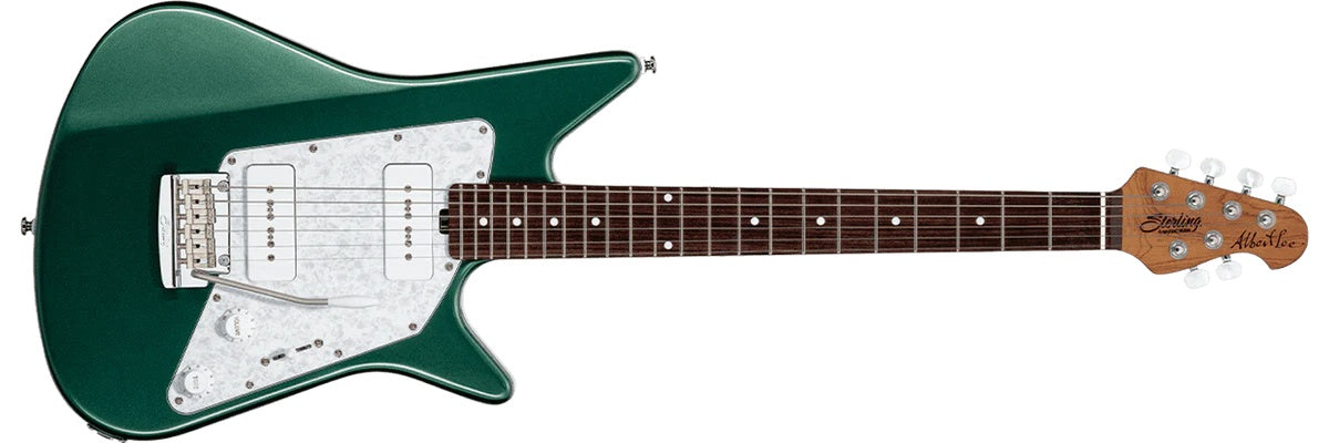 Sterling By Musicman ALBERT LEE P90 SHERWOOD GREEN RN, Electric Guitar for sale at Richards Guitars.