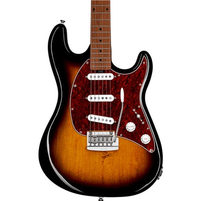 Sterling By Musicman CUTLASS CT50 SSS VINTAGE SUNBURST MN, Electric Guitar for sale at Richards Guitars.