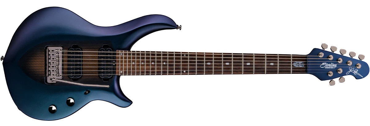 Sterling By Musicman SBMM MAJESTY 7-STRING ARCTIC DREAM MAHOGANY, Electric Guitar for sale at Richards Guitars.