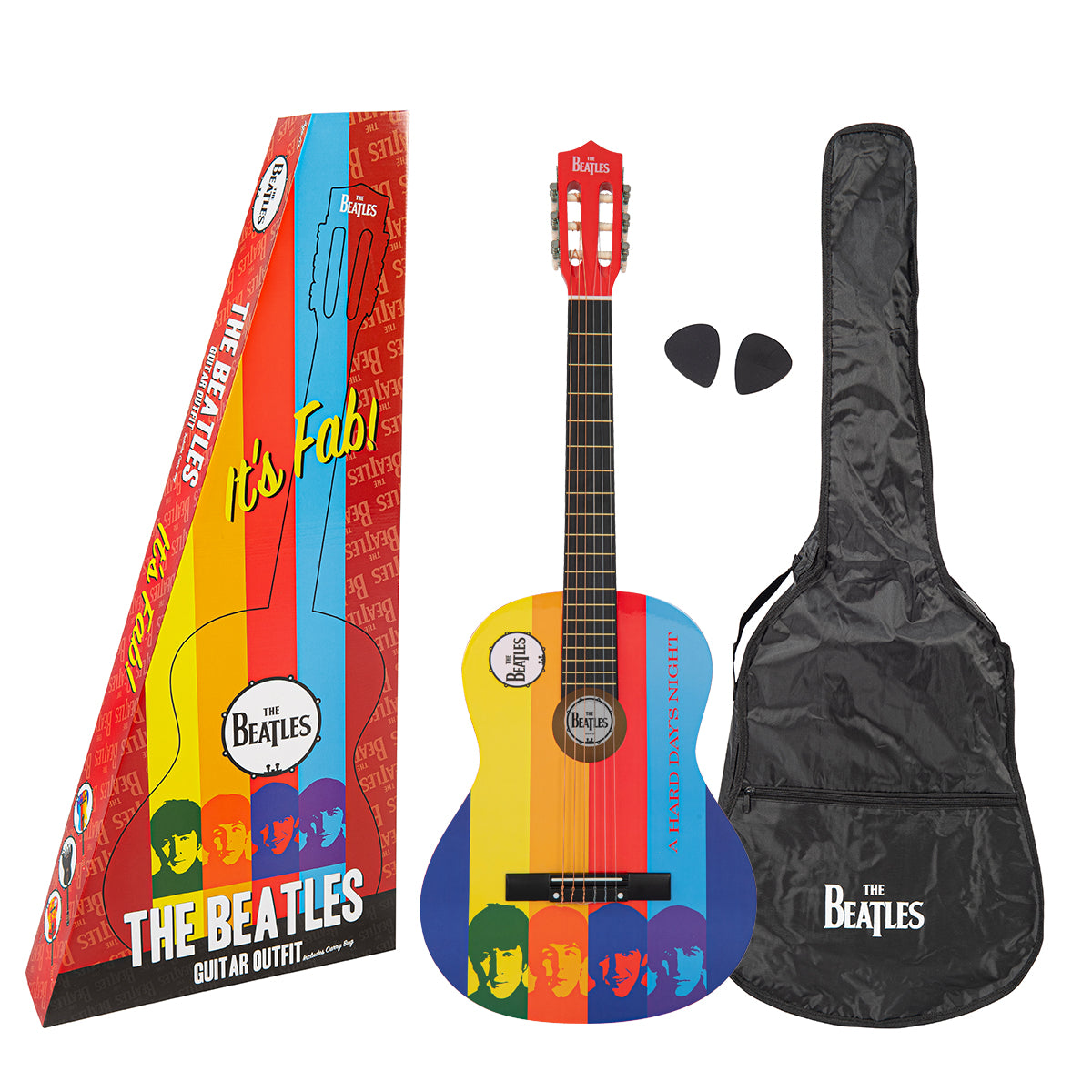 The Beatles Guitar Outfit ~ Hard Days Night, Acoustic Guitar for sale at Richards Guitars.