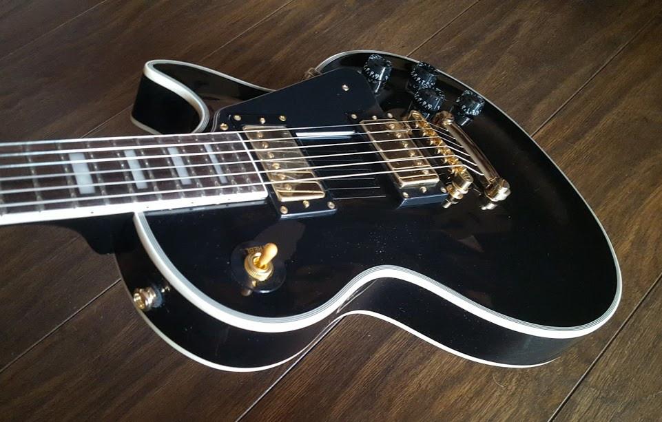 Tokai UALC53 BB Black Custom, Electric Guitar for sale at Richards Guitars.