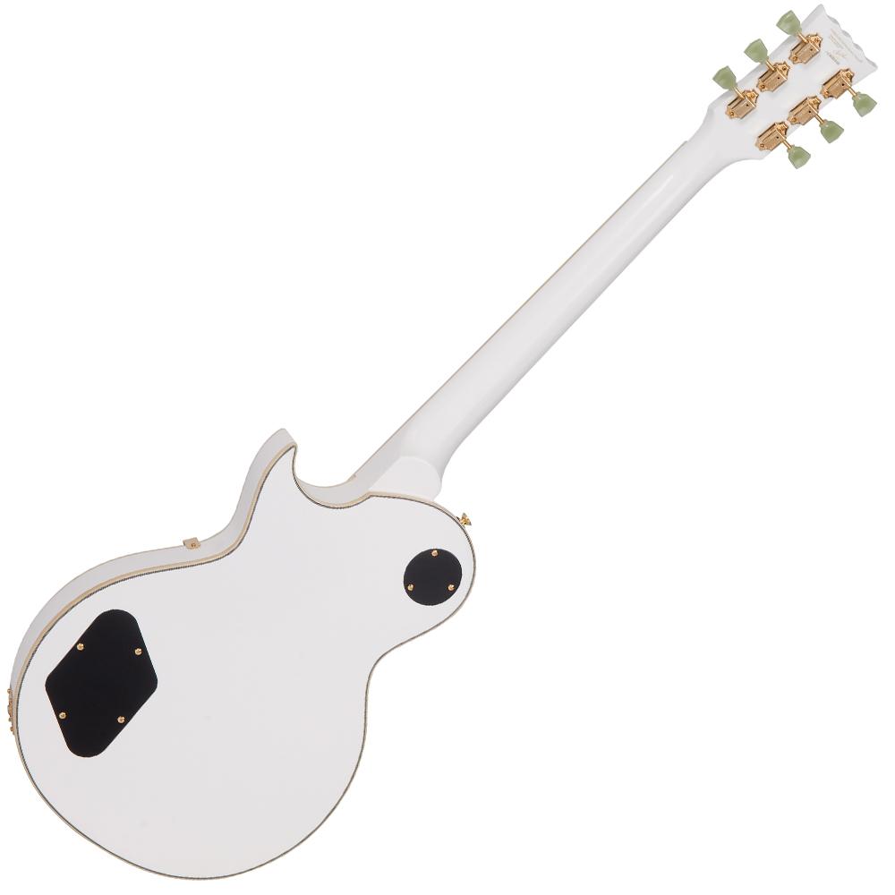 Vintage V100 ReIssued Electric Guitar ~ Arctic White, Electric Guitar for sale at Richards Guitars.