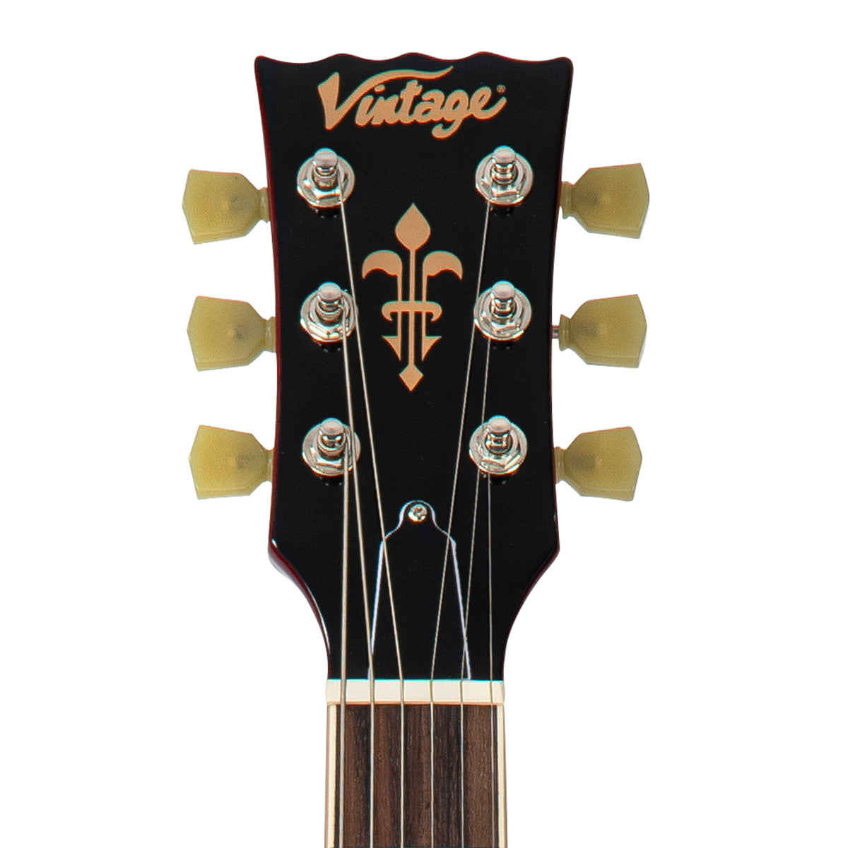 Vintage V100P ReIssued Electric Guitar ~ Cherry Sunburst, Electric Guitar for sale at Richards Guitars.