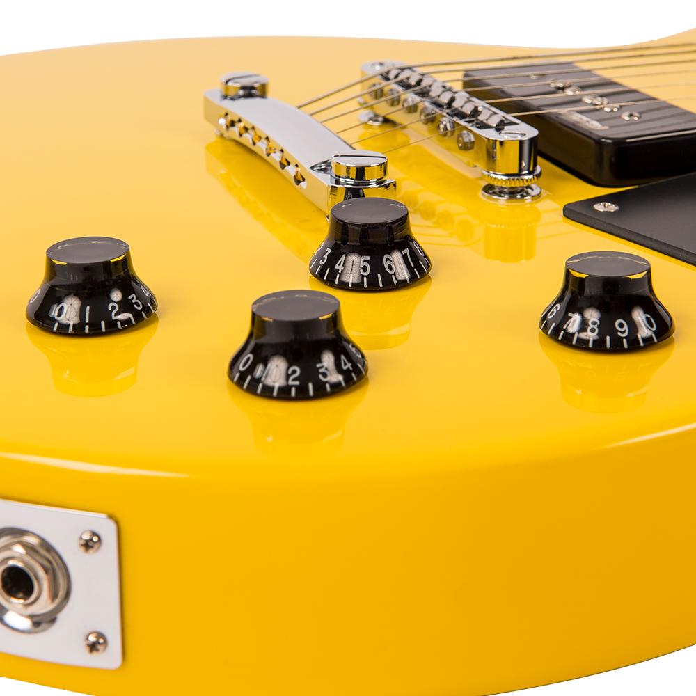 Vintage V132 ReIssued Electric Guitar ~ TV Yellow, Electric Guitar for sale at Richards Guitars.