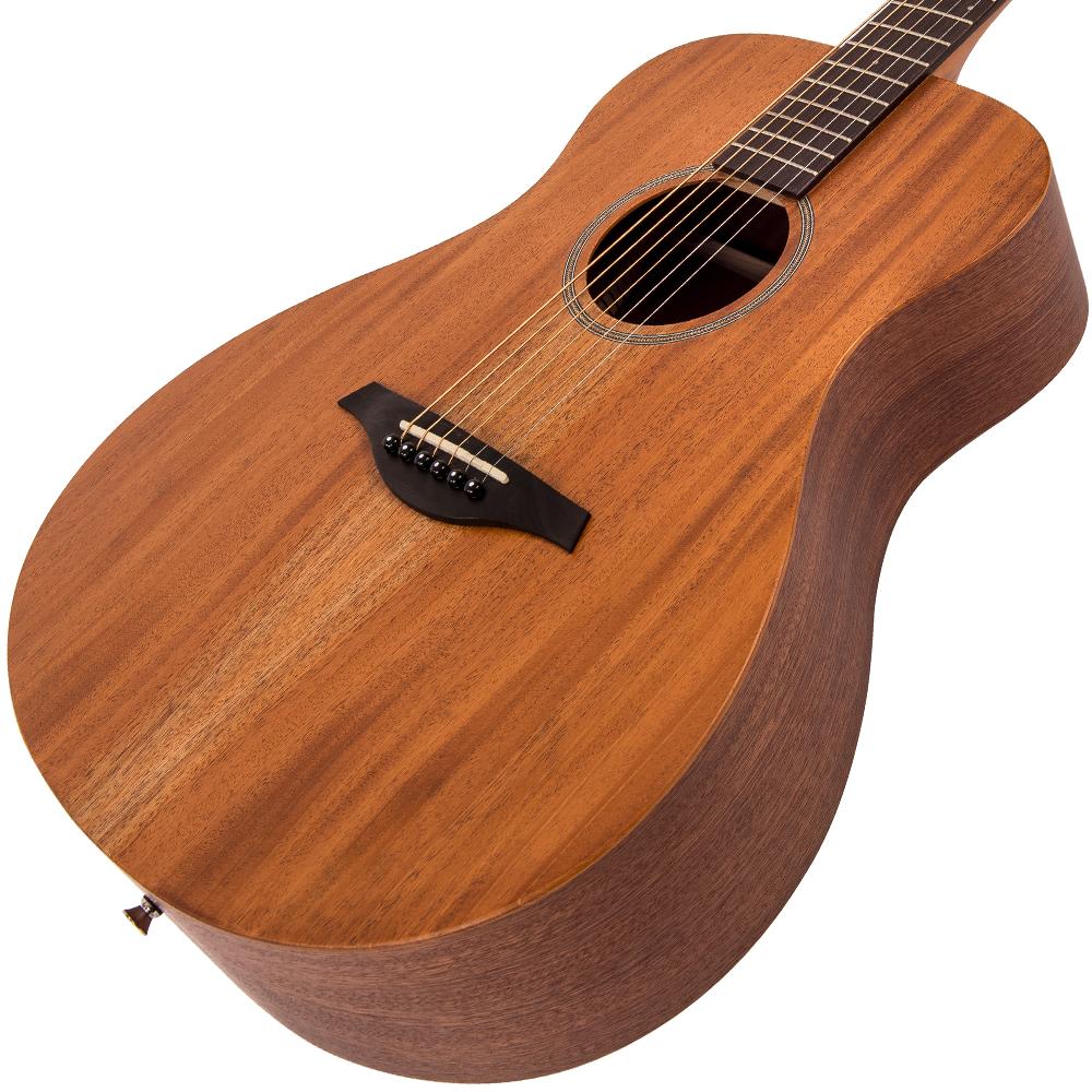 Vintage V300 Acoustic Folk Guitar Outfit ~ Mahogany, Acoustic Guitar for sale at Richards Guitars.