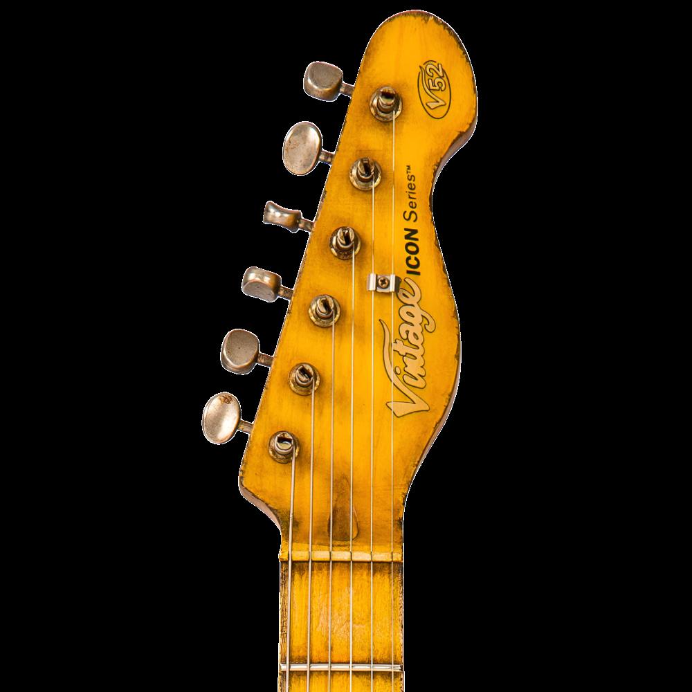 Vintage V52 ProShop ~ Butterscotch (Order To Reserve), Electric Guitar for sale at Richards Guitars.