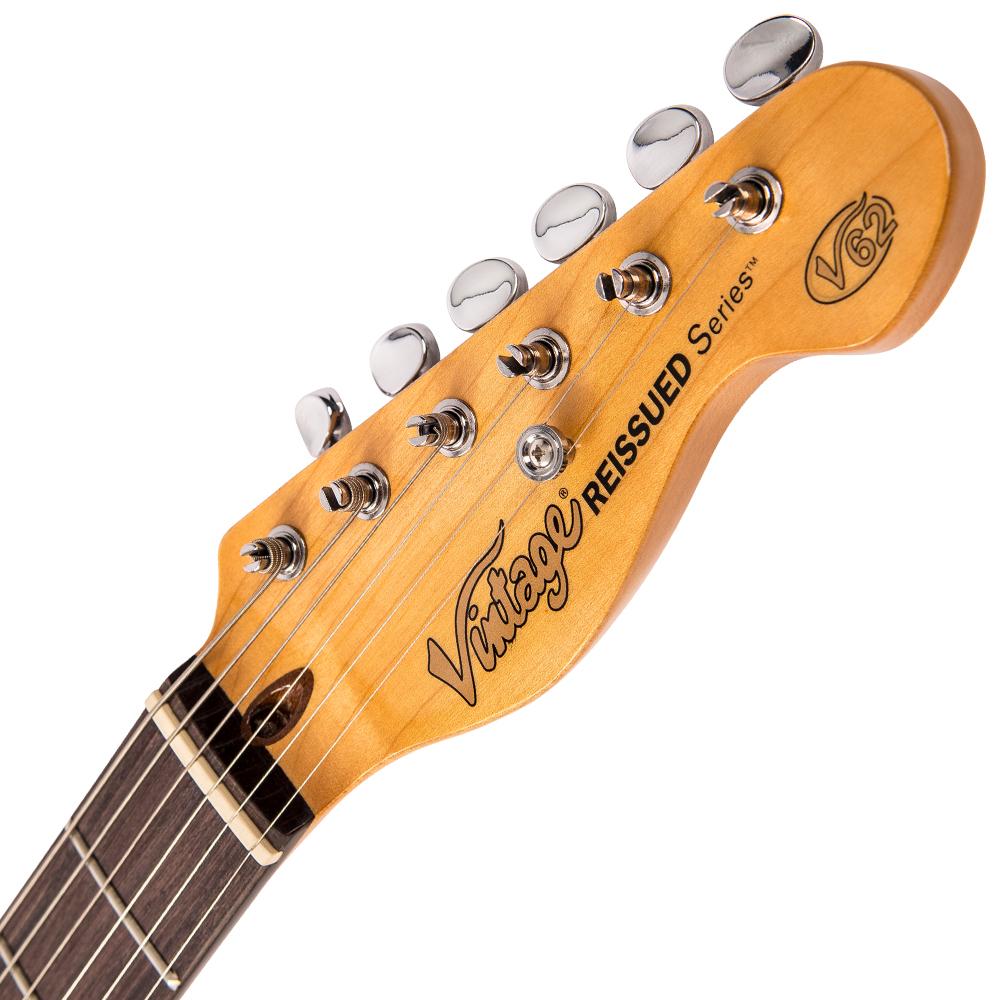 Vintage V62 ReIssued Electric Guitar ~ Ash Blonde, Electric Guitar for sale at Richards Guitars.