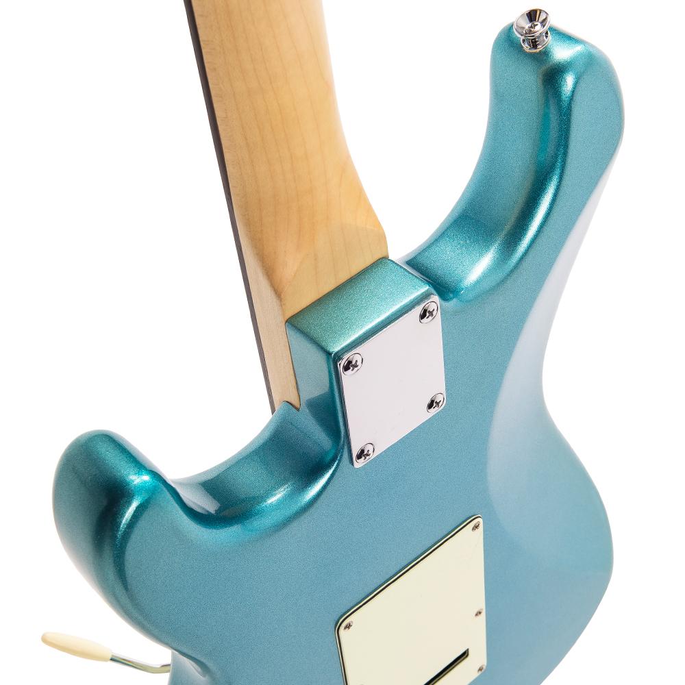 Vintage V6 ReIssued Electric Guitar ~ Candy Apple Blue, for sale at Richards Guitars.