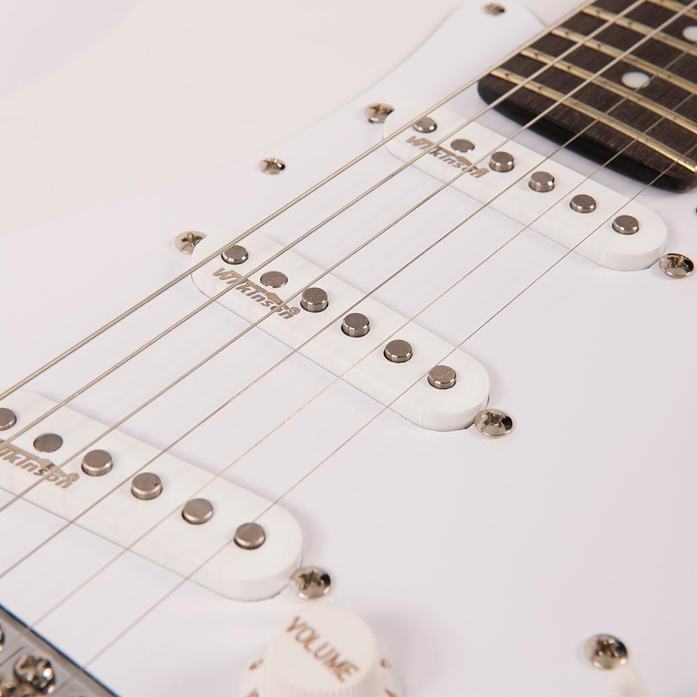 Vintage V6JMH ReIssued Electric Guitar ~ Olympia White 'Fillmore', Electric Guitar for sale at Richards Guitars.