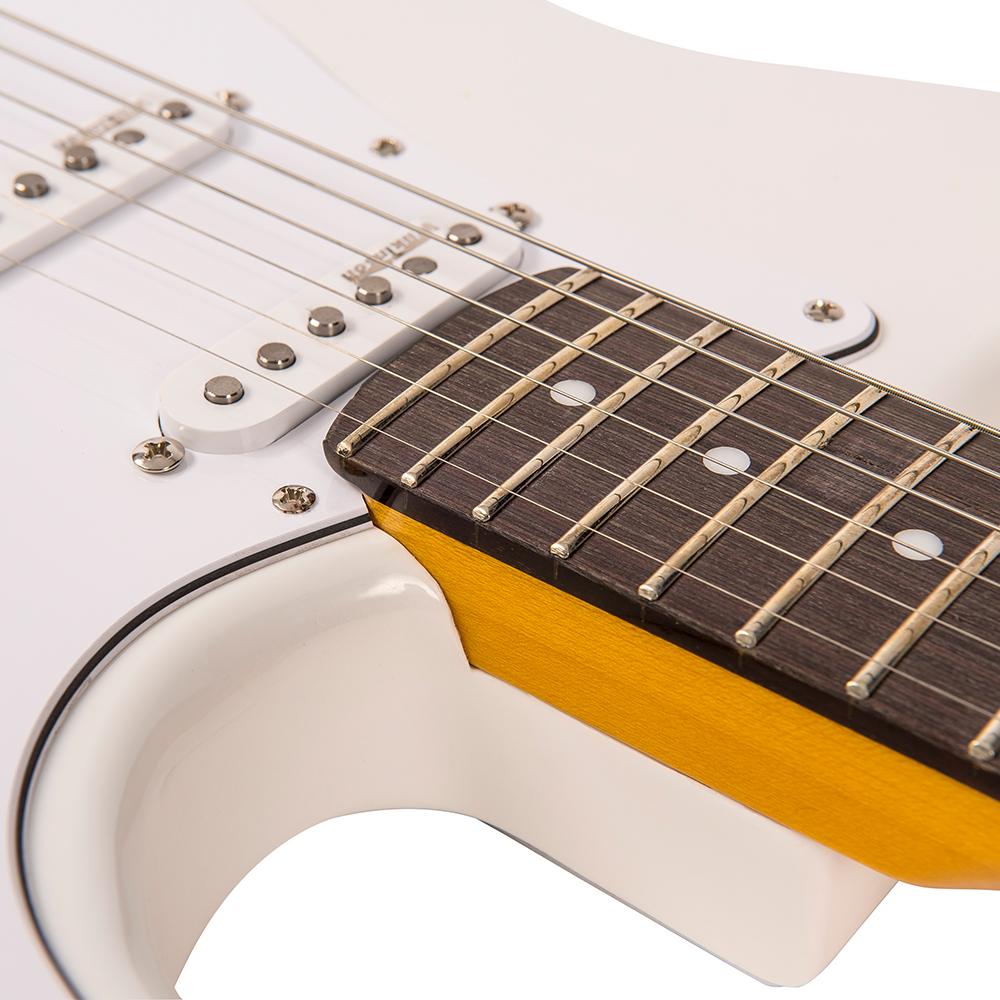 Vintage V6JMH ReIssued Electric Guitar ~ Olympia White 'Fillmore', Electric Guitar for sale at Richards Guitars.